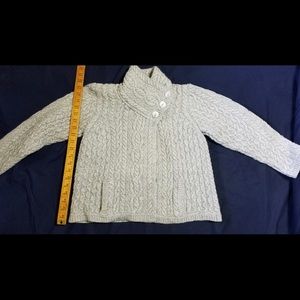Aran Crafts Cardigan Sweater